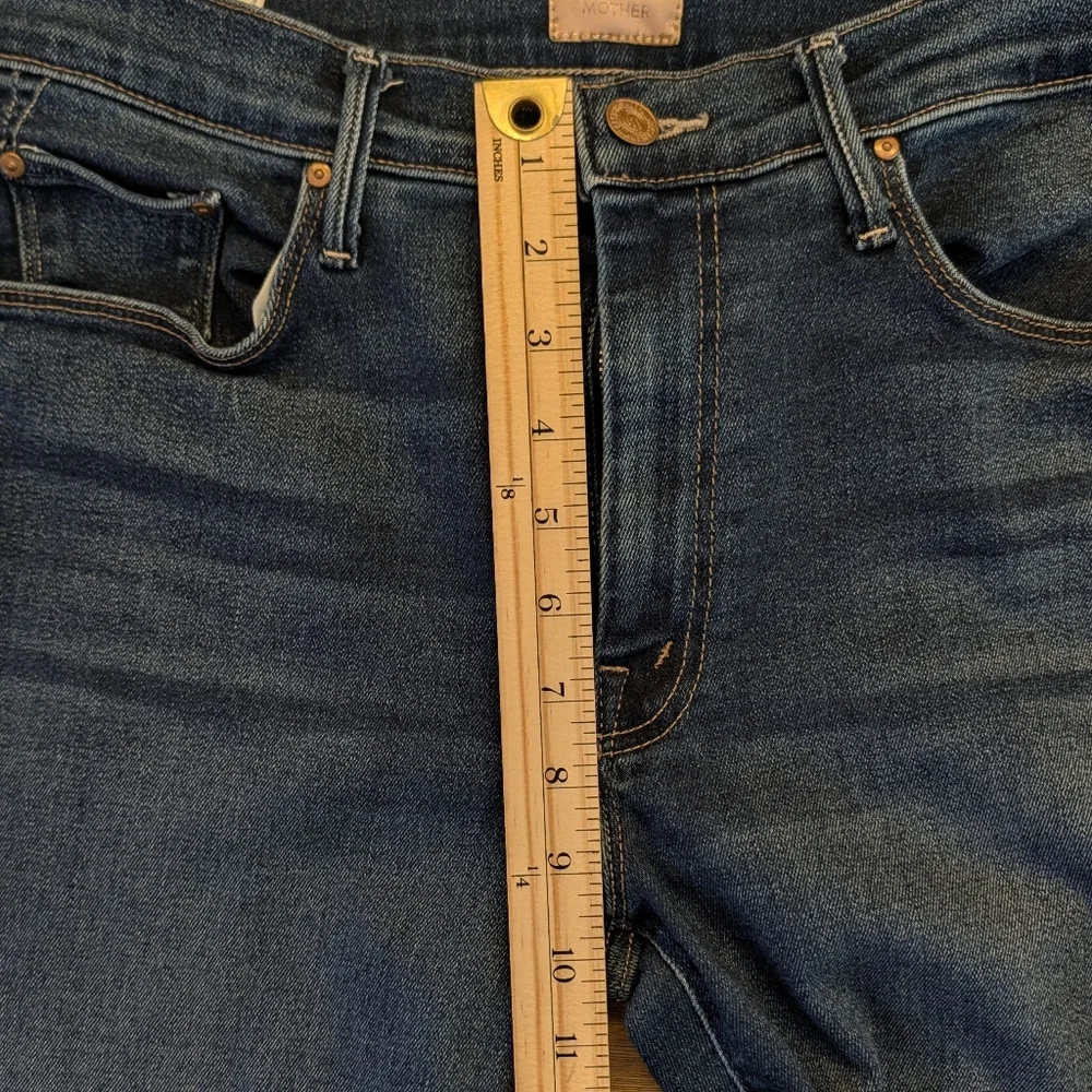 MOTHER Weekender Stretch Denim in Taking Chances sz 31 - Picture 12 of 15